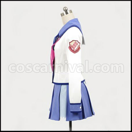Angel Beats! SSS Uniform Yuri/Seiki/Irie/Hisako/Yusa Cosplay Costume coscarnival - Side Profile