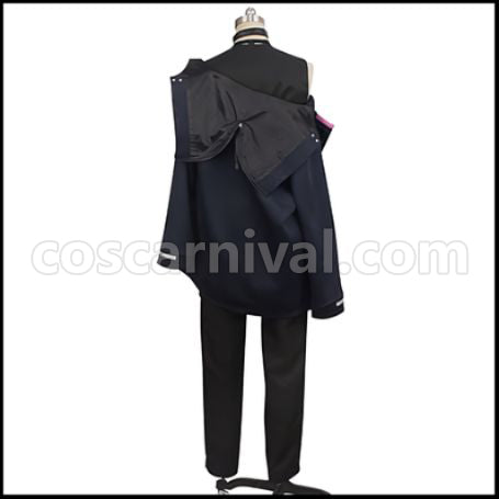 [Nijisanji Costume] Nijisanji VTuber Yugo Asuma Cosplay Costume coscarnival - Detail Close-up