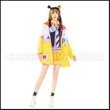[Nijisanji Costume] Nijisanji VTuber Umise Yotsuba Cosplay Costume coscarnival - Front View