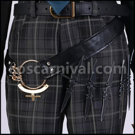 [Nijisanji Costume] Nijisanji VTuber Len Zott Cosplay Costume coscarnival - Hem Detail