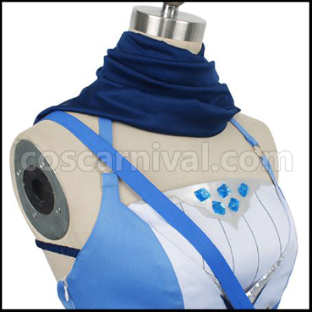 Uma Musume Pretty Derby Super Creek Cosplay Costume coscarnival - Collar Design