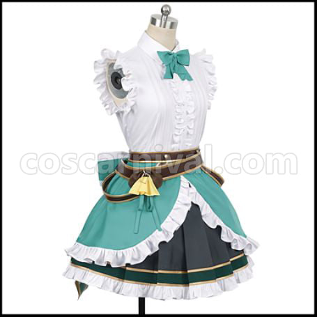 Uma Musume Pretty Derby Mejiro Dober Twisted Line Cosplay Costume coscarnival - Back View