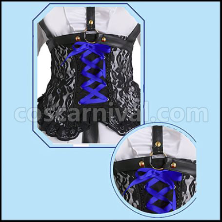 Hatsune Miku: Colorful Stage! Mafuyu Asahina Cosplay Costume coscarnival - Detail Close-up