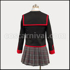 Little Busters! Kudryavka Noumi with Cloak Cosplay Costume coscarnival - Back View