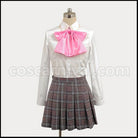 Little Busters! Kudryavka Noumi with Cloak Cosplay Costume coscarnival - Side Profile