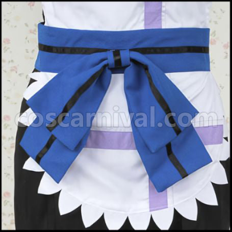 Love Live! Umi Sonoda Maid Outfit Mogyutto love de Sekkin Chuu! Cosplay Costume coscarnival - Detail Close-up