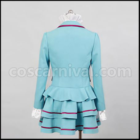 Suite PreCure Kanade Minamino / Cure Rhythm Aria Academy Middle School Uniform Cosplay Costume coscarnival - Detail Close-up