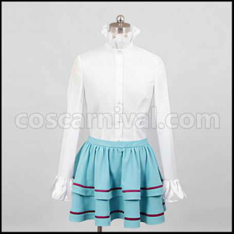 Suite PreCure Kanade Minamino / Cure Rhythm Aria Academy Middle School Uniform Cosplay Costume coscarnival - Cuff Style