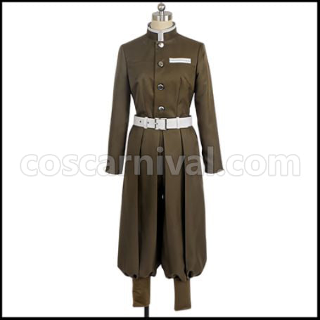 Demon Slayer: Kimetsu no Yaiba Anime Edition Zenitsu Agatsuma Cosplay Costume coscarnival - Collar Design