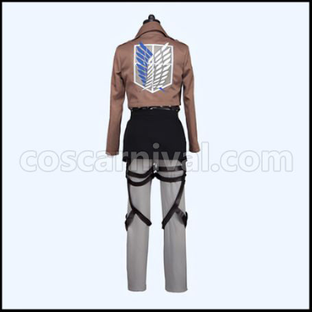 Attack on Titan Scout Regiment Captain Levi Cosplay Costume coscarnival - Collar Design