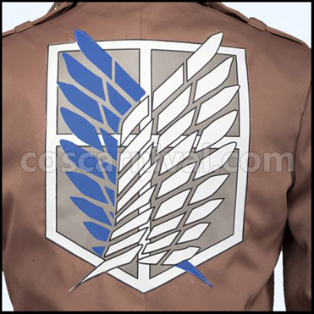 Attack on Titan Scout Regiment Captain Levi Cosplay Costume coscarnival - Cuff Style