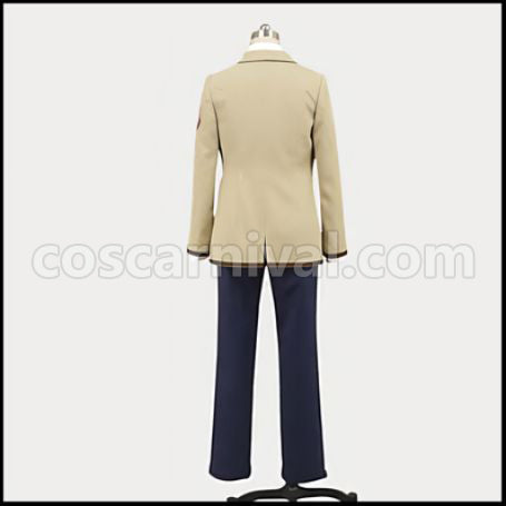 Angel Beats! SSS Uniform TK Cosplay Costume coscarnival - Back View