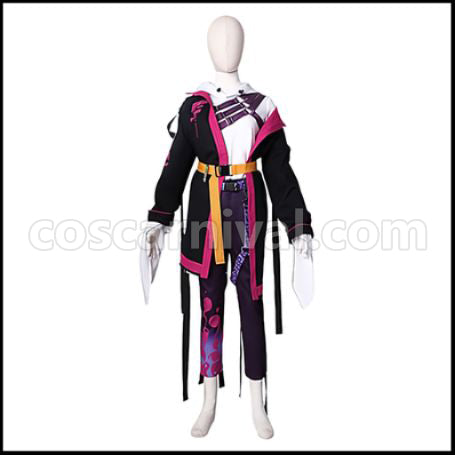 [Nijisanji Costume] Nijisanji VTuber Ukogi Violeta Cosplay Costume coscarnival - Side Profile