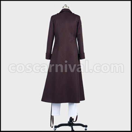 Attack on Titan Wings of Counterattack Online Captain Levi Special Night Operations Soldier Cosplay Costume coscarnival - Cuff Style