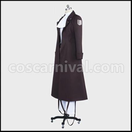 Attack on Titan Wings of Counterattack Online Captain Levi Special Night Operations Soldier Cosplay Costume coscarnival - Hem Detail