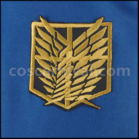 Attack on Titan Wings of Counterattack Online Captain Levi Independent Duty Heavy Infantry Cosplay Costume coscarnival - Side Profile