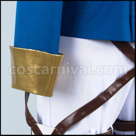 Attack on Titan Wings of Counterattack Online Captain Levi Independent Duty Heavy Infantry Cosplay Costume coscarnival - Hem Detail