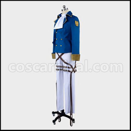 Attack on Titan Wings of Counterattack Online Captain Levi Independent Duty Heavy Infantry Cosplay Costume coscarnival - Cut and Style