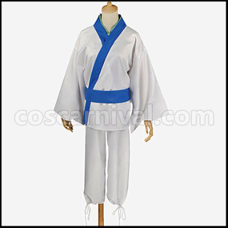 Hozuki's Coolheadedness Eggplant Cosplay Costume coscarnival - Front View