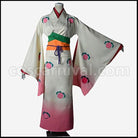 Hozuki's Coolheadedness Peach Maki Cosplay Costume coscarnival - Front View