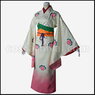 Hozuki's Coolheadedness Peach Maki Cosplay Costume coscarnival - Back View