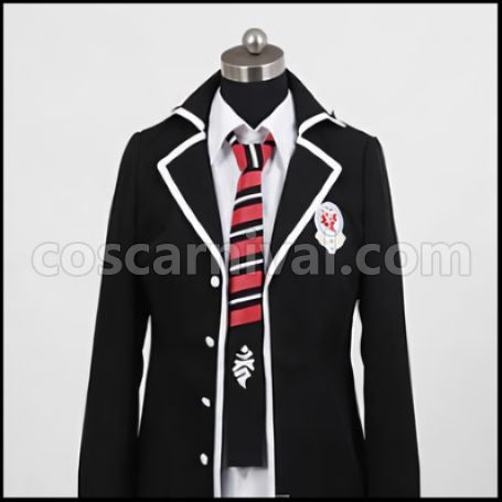 Blue Exorcist Okumura Rin Cosplay Costume Revised Version coscarnival - Collar Design