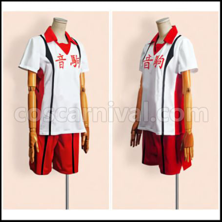 Haikyuu!! Nekoma High School Volleyball Club Kenma Kozume Uniform Cosplay Costume coscarnival - Back View