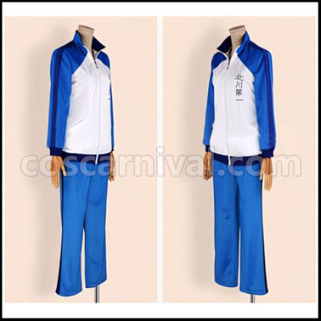 Haikyuu!! Kitagawa Daiichi Middle School Volleyball Team Tobio Kageyama Sportswear Cosplay Costume coscarnival - Back View