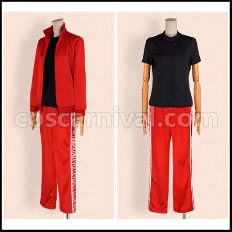 Haikyuu!! Nekoma High School Volleyball Club Kenma Kozume Sportswear Cosplay Costume coscarnival - Back View