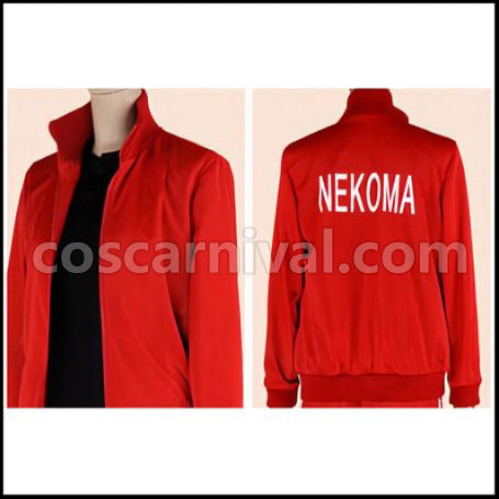 Haikyuu!! Nekoma High School Volleyball Club Kenma Kozume Sportswear Cosplay Costume coscarnival - Side Profile