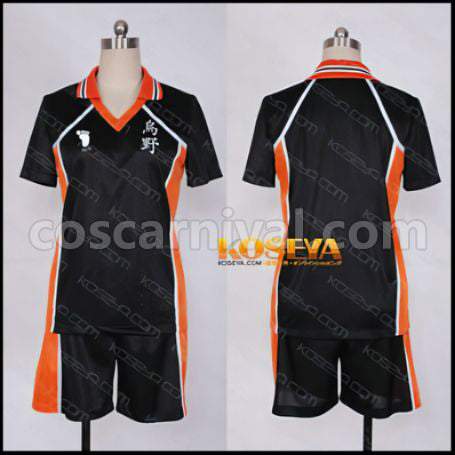 Haikyuu!! Torino High School Volleyball Team Cosplay Costume coscarnival - Front View