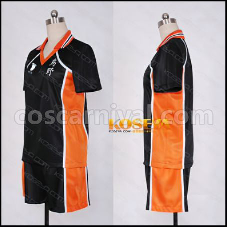 Haikyuu!! Torino High School Volleyball Team Cosplay Costume coscarnival - Back View