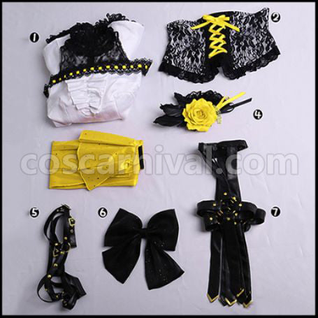 Hatsune Miku: Colorful Stage! Ena Shinonome Cosplay Costume coscarnival - Collar Design