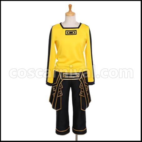 TIGER & BUNNY The Rising Golden Ryan Ryan Cosplay Costume coscarnival - Front View