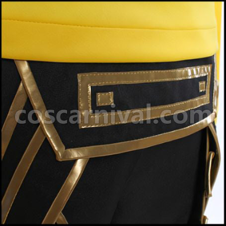 TIGER & BUNNY The Rising Golden Ryan Ryan Cosplay Costume coscarnival - Side Profile