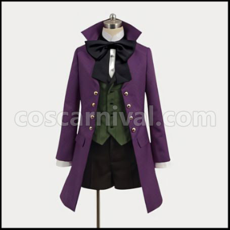 Black Butler II Alois Trancy Cosplay Costume coscarnival - Front View