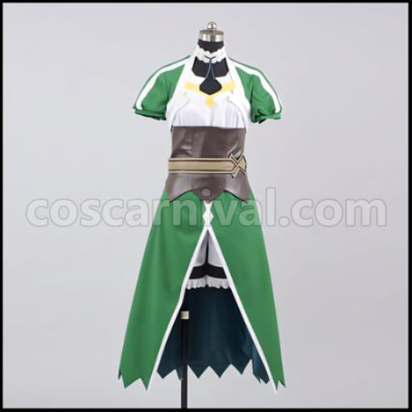 Sword Art Online Leafa / Kirigaya Suguha Cosplay Costume Women's XS Size coscarnival - Front View