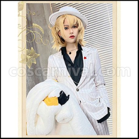 [Nijisanji Costume] Nijisanji VTuber Luca Kaneshiro Cosplay Costume coscarnival - Back View