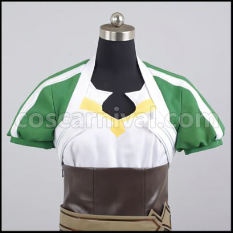 Sword Art Online Leafa / Kirigaya Suguha Cosplay Costume Women's XS Size coscarnival - Material Texture