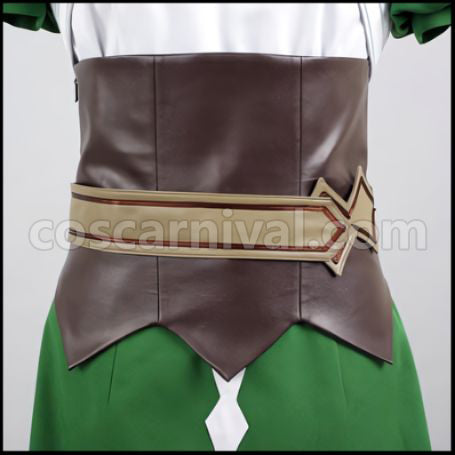 Sword Art Online Leafa / Kirigaya Suguha Cosplay Costume Women's XS Size coscarnival - Color and Pattern