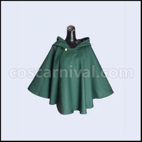 Attack on Titan Scout Regiment Eren Yeager Cosplay Costume coscarnival - Back View
