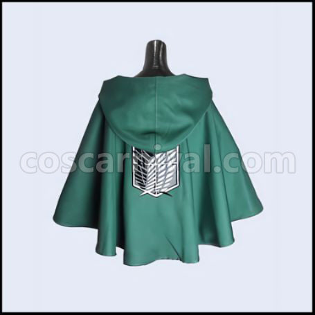 Attack on Titan Scout Regiment Eren Yeager Cosplay Costume coscarnival - Detail Close-up