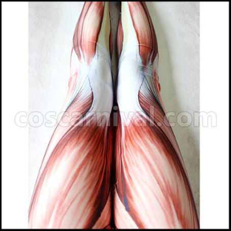 Attack on Titan Colossal Titan Stockings Cosplay Costume coscarnival - Side Profile