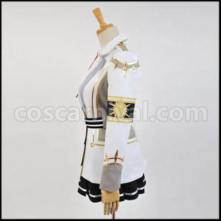 Kamigami no Asobi Kusanagi Yui School Uniform Cosplay Costume coscarnival - Side Profile