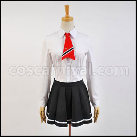 Kamigami no Asobi Kusanagi Yui School Uniform Cosplay Costume coscarnival - Hem Detail