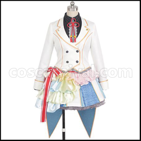 Zombieland Saga Final Episode Yugiri Cosplay Costume coscarnival - Front View
