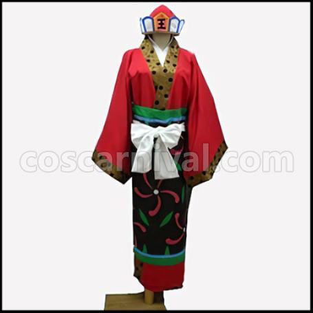 Hozuki's Coolheadedness King Enma Cosplay Costume coscarnival - Front View