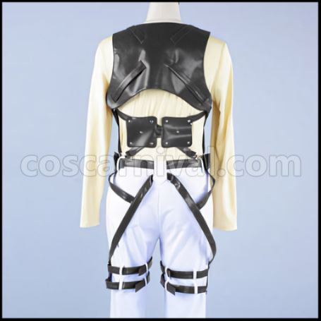 Attack on Titan Scout Regiment Eren Yeager Cosplay Costume Ver2 coscarnival - Color and Pattern