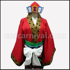 Hozuki's Coolheadedness King Enma Cosplay Costume coscarnival - Detail Close-up