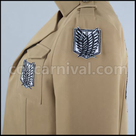 Attack on Titan Scout Regiment Eren Yeager Cosplay Costume Ver2 coscarnival - Functional Details